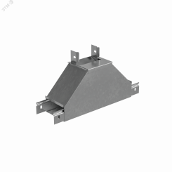 Т-отвод вертикальный 50х150 мм вверх c разворотом трассы на 90 гр. ПЛЮС HD Т-отвод вертикальный 50х150 мм вверх c разворотом трассы на 90 гр. ПЛЮС HD
