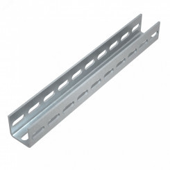 Швеллер 50х50х4,0 L300 мм тройная перфорация HD