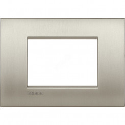 Livinglight. Рамка Air, итальянский стандарт 3 мод. Цвет ''Матовый титан'' Livinglight. Рамка Air, итальянский стандарт 3 мод. Цвет ''Матовый титан''