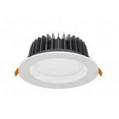 Светильник LED Effect ДАУНЛАЙТ SMD IP44 30Вт 3550лм 4000К IP44/IP20 КСС Д встраиваемые, SMD, DALI Светильник LED Effect ДАУНЛАЙТ SMD IP44 30Вт 3550лм 4000К IP44/IP20 КСС Д встраиваемые, SMD, DALI