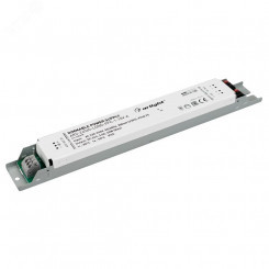 Блок питания ARV-24060-LONG-PFC-1-10V-A (24V, 2.5A, 60W) (ARL, IP20 Металл, 5 лет)