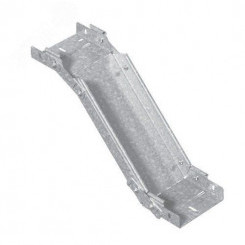 Поворот вертикальный регулируемый 500х50, толщина 1,0 мм, Сендзимир цинк Поворот вертикальный регулируемый 500х50, толщина 1,0 мм, Сендзимир цинк