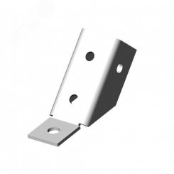 Опора 45 град., толщ. 4,0 мм, гальван. цинк Опора 45 град., толщ. 4,0 мм, гальван. цинк