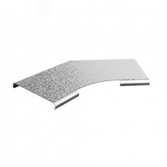 Крышка к углу плоскому плавному универсальному 45 град. к лотку 500, толщина 1,0 мм, Сендзимир цинк Крышка к углу плоскому плавному универсальному 45 град. к лотку 500, толщина 1,0 мм, Сендзимир цинк