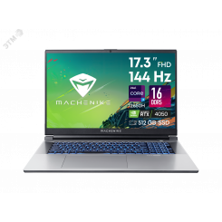 Ноутбук L17 Pulsar XT 17.3'' IPS Intel Core i7-12650H 16GB/512GB SSD/GF RTX4050 6GB/noOS