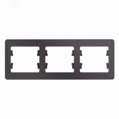 GLOSSA рамка 3-постовая горизонтальная сиреневый туман GLOSSA рамка 3-постовая горизонтальная сиреневый туман