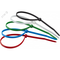 Хомут 150х2,5мм цветной нейлон (25 шт)