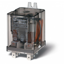 Реле универсальное электромеханическое, монтаж в наконечники Faston 187 (4.8х0.8мм), 2CO 10A, контакты AgNi, катушка 240В AC, степень защиты RTI, боковой монтажный фланец, опции: нет Реле универсальное электромеханическое, монтаж в наконечники Faston 187 (4.8х0.8мм), 2CO 10A, контакты AgNi, катушка 240В AC, степень защиты RTI, боковой монтажный фланец, опции: нет