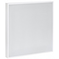 LIGHTING PRO Светильник светодиодный ДВО 2001 45Вт 3000К IP40 588х588мм Грильято призма IEK