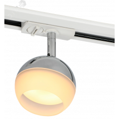 LIGHTING Светильник 4118 декоративный трековый поворотный под лампу GX53 хром IEK LIGHTING Светильник 4118 декоративный трековый поворотный под лампу GX53 хром IEK