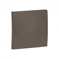 Валенсия лицевая панель выключателя 1-кл. 10А графит Валенсия лицевая панель выключателя 1-кл. 10А графит