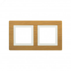 Рамка из натурального дерева, ''Avanti'', беленый дуб, 4 модуля Рамка из натурального дерева, ''Avanti'', беленый дуб, 4 модуля