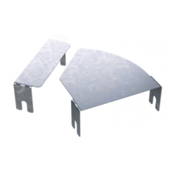 Крышка для угла горизонтального изменяемого угла CPO 0-44 основание 200 Крышка для угла горизонтального изменяемого угла CPO 0-44 основание 200