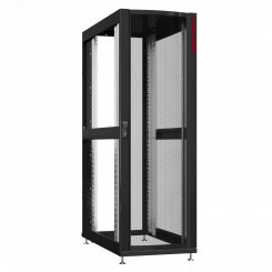 Шкаф серверный 45U 800х1200 передняя дверь: одностворчатая перфорированная IP20. задняя дверь: без. боковые панели: без. цвет: черный RAL9005 