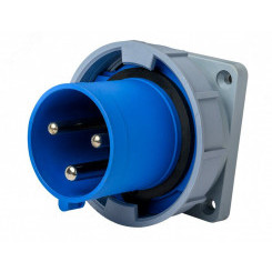 Вилка для скрытой проводки 2Р+РЕ 32А 220В IP67 ВЩ-103