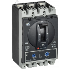 Выключатель автоматический в литом корпусе ARMAT 3P типоразмер D 150кА 125А расцепитель термомагнитный регулируемый