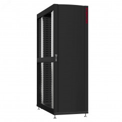 Шкаф серверный 42U 600х1200 передняя дверь: одностворчатая глухой металл IP51. задняя дверь: протект IP41. боковые панели: без. цвет: черный RAL9005 