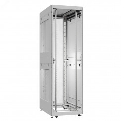 Шкаф серверный 52U 800х1200 передняя дверь: без. задняя дверь: двустворчатая перфорированная IP20. боковые панели: перфорированные. цвет: серый RAL7035 