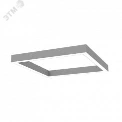 Светильник светодиодный ДСО-40Вт 3000К X-Line квадрат рассеиватель опал, алюминий Светильник светодиодный ДСО-40Вт 3000К X-Line квадрат рассеиватель опал, алюминий