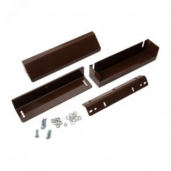 Комплект монтажный MK 300-400 IN для крепления замка, коричневый Комплект монтажный MK 300-400 IN для крепления замка, коричневый