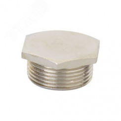 Заглушка M50x1.5 никелированная латунь