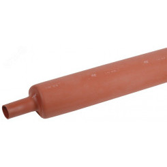 Трубка термоусаживаемая ТТШс 75/30 10кВ 2.5:1 красная (15м) Трубка термоусаживаемая ТТШс 75/30 10кВ 2.5:1 красная (15м)