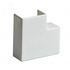 Поворот на 90 градусов для РКК-80х60 и 80х40 белый Поворот на 90 градусов для РКК-80х60 и 80х40 белый