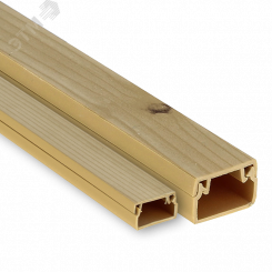 Канал кабельный под светлое дерево 40х40 (24м) PROxima Канал кабельный под светлое дерево 40х40 (24м) PROxima