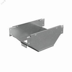 Т-ответвитель переходник 80х150-100 мм верт. c разворотом трассы на 90 гр. ПЛЮС (нижняя часть меньше исходной) INOX304