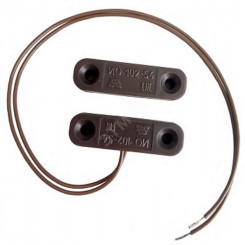 Извещатель охранный магнитоконтактный точечный ИО 102-54 коричневый Извещатель охранный магнитоконтактный точечный ИО 102-54 коричневый