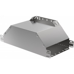 Ответвитель Т-образный вертикальный вверх боковой 50х300 Ответвитель Т-образный вертикальный вверх боковой 50х300