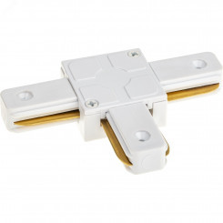 Коннектор трековый, для соединения шинопровода, Т-образный, жесткий, ARTLINE, пластик/медь, белый, 59747 0, Ritter Коннектор трековый, для соединения шинопровода, Т-образный, жесткий, ARTLINE, пластик/медь, белый, 59747 0, Ritter