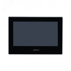 Видеодомофон IP сенсорный 7' цветной экран с разрешением 1024х600 черный