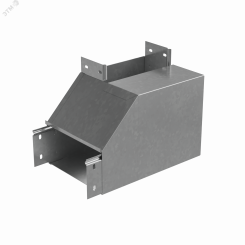 Угол верт. внутр. L 80х300 мм с разворотом трассы на 90 гр. ПЛЮС INOX304