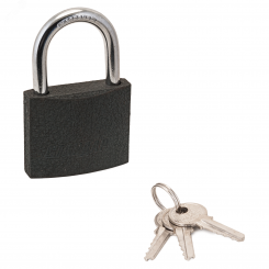 Замок навесной с цилиндровым механизмом секрета, СТАНДАРТ HG-360 серый Замок навесной с цилиндровым механизмом секрета, СТАНДАРТ HG-360 серый