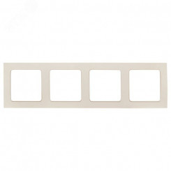 Стокгольм Рамка 4-местная белая Стокгольм Рамка 4-местная белая