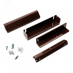 Комплект монтажный MK 200-IN для крепления замка, коричневый Комплект монтажный MK 200-IN для крепления замка, коричневый