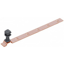 Держатель проводника круглого 6-8мм для черепичной кровли медь