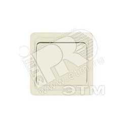 Выключатель Валери одноклавишный слоновая кость Выключатель Валери одноклавишный слоновая кость