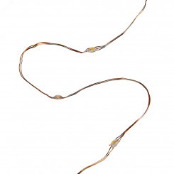 Гирлянда светодиодная Роса 20м 200 светодиодов  Янтарный свет Провод прозрачный ТМ Uniel ULD-S2000-200/DTA AMBER IP20 DEW