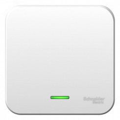 Выключатель наружный одноклавишный BLANCA (cх.1) с подсветкой, 10A, 250B, белый Выключатель наружный одноклавишный BLANCA (cх.1) с подсветкой, 10A, 250B, белый