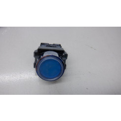 Кнопка LA167-BAF61 d=22мм 1з синяя