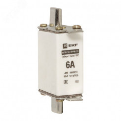 Вставка плавкая ППН-33 100/6А габарит 00С