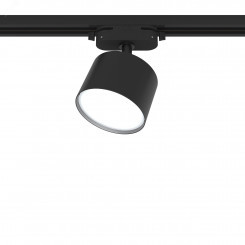 Светильник трековый, накладной, ARTLINE, поворотный, цилиндр, 85x85x55mm, GX53, 230В, алюминий, 4м, черный, 59858 3, Ritter Светильник трековый, накладной, ARTLINE, поворотный, цилиндр, 85x85x55mm, GX53, 230В, алюминий, 4м, черный, 59858 3, Ritter