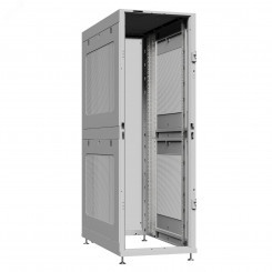 Шкаф серверный 42U 800х1070 передняя дверь: без. задняя дверь: двустворчатая глухой металл IP51. боковые панели: перфорированные. цвет: серый RAL7035 