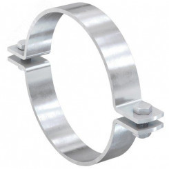 Хомут для неподвижной опоры без изоляции 2 (58-62), 40х4,0 мм, гальван. цинк