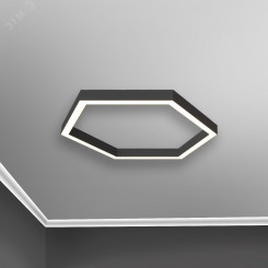 Светильник светодиодный RVE-LBX-HOLE-HEXA-800х800х693х100мм S80мм 54Вт Накладной 4000К белый) Светильник светодиодный RVE-LBX-HOLE-HEXA-800х800х693х100мм S80мм 54Вт Накладной 4000К белый)