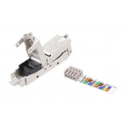 Адаптер проходной CA3-IDC-C6-SH-F-SL (coupler). RJ-45(8p8c). категория 6. полный экран. IDC