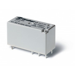 Реле низкопрофильное миниатюрное электромеханическое, монтаж на печатную плату, выводы с шагом 5мм, 2NO 8A, Контакты AgNi, катушка 60В DС, степень защиты RTII Реле низкопрофильное миниатюрное электромеханическое, монтаж на печатную плату, выводы с шагом 5мм, 2NO 8A, Контакты AgNi, катушка 60В DС, степень защиты RTII