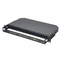 Оптическая панель серии 47C-24, 19 1U, корпус на 24 адаптера симплекс SC 47C-24-2L-00BL